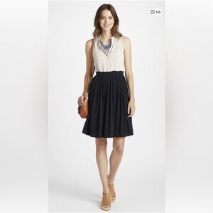 Anthropologie Postmark Collared Colorblock Dress